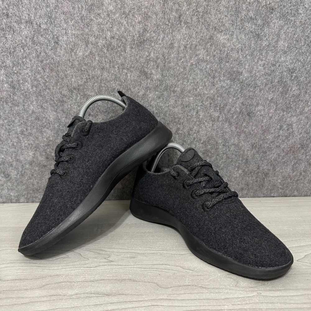Allbirds Wool Runners Womens Size 9 Dark Gray Merino Wool Walking Running Shoes - Picture 7 of 10